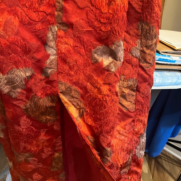 Custom Made-1960's Vintage Gown & Clutch - Picture 13 of 14